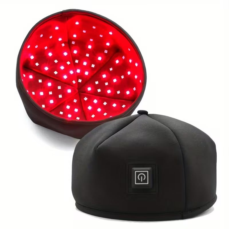 650nm/850nm Near-Infrared Red Light Hair Growth Cap – LED Therapy Regrowth